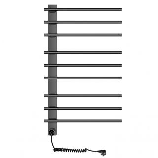 Полотенцесушитель электрический Wonzon & Woghand N?rnberg WW-AL349-GM 52x90 см тёмный графит